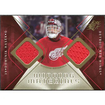 2007/08 Upper Deck SPx Winning Materials #WMHA Dominik Hasek