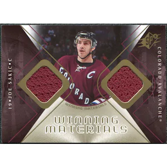 2007/08 Upper Deck SPx Winning Materials #WMJS Joe Sakic