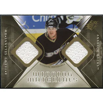 2007/08 Upper Deck SPx Winning Materials #WMTS Teemu Selanne