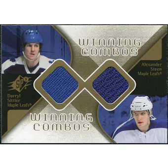2007/08 Upper Deck SPx Winning Combos #WCDA Darryl Sittler/Alexander Steen