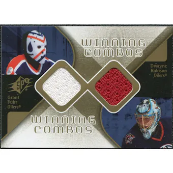 2007/08 Upper Deck SPx Winning Combos #WCFR Grant Fuhr Dwayne Roloson