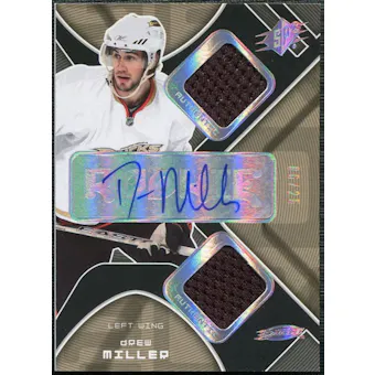 2007/08 Upper Deck SPx Spectrum #202 Drew Miller Jersey Autograph /25