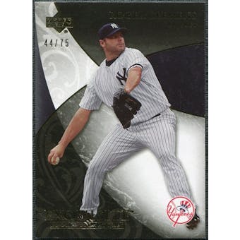 2007 Upper Deck Exquisite Collection Rookie Signatures Gold #8 Roger Clemens /75