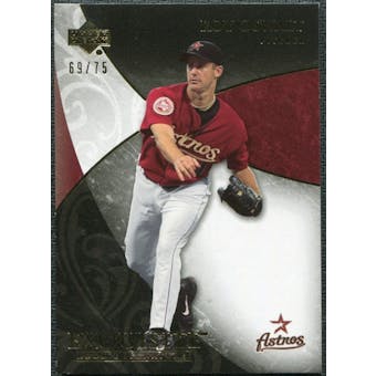2007 Upper Deck Exquisite Collection Rookie Signatures Gold #27 Roy Oswalt /75