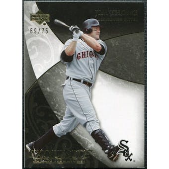 2007 Upper Deck Exquisite Collection Rookie Signatures Gold #60 Jim Thome /75