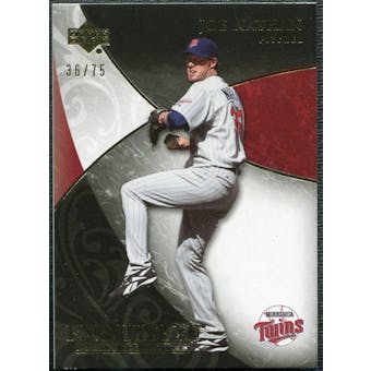 2007 Upper Deck Exquisite Collection Rookie Signatures Gold #79 Joe Nathan /75