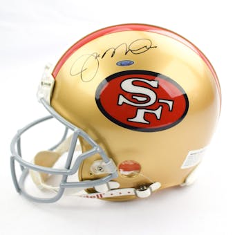 Joe Montana San Francisco 49ers Autographed Football ProLine Helmet TriStar COA #0266748 (Reed Buy)