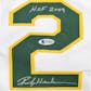 Rickey Henderson Oakland A's Custom Jersey (HOF 2009, All-Time SB King 1406) BAS COA #P17683 (Reed Buy)