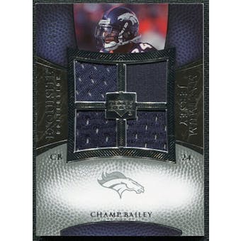 2007 Upper Deck Exquisite Collection Maximum Jersey Silver #BA Champ Bailey /75