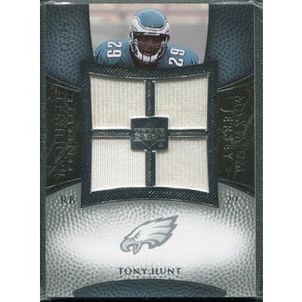 2007 Upper Deck Exquisite Collection Maximum Jersey Silver #HU Tony Hunt /75