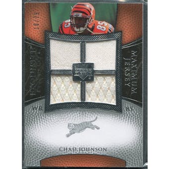 2007 Upper Deck Exquisite Collection Maximum Jersey Silver #JO Chad Johnson /75