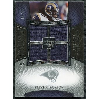 2007 Upper Deck Exquisite Collection Maximum Jersey Silver #SJ Steven Jackson /75