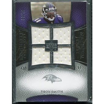 2007 Upper Deck Exquisite Collection Maximum Jersey Silver #TS Troy Smith /75