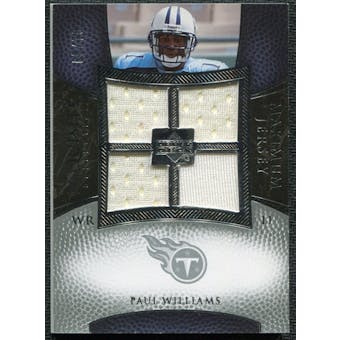 2007 Upper Deck Exquisite Collection Maximum Jersey Silver #WI Paul Williams /75