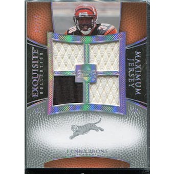 2007 Upper Deck Exquisite Collection Maximum Jersey Silver Spectrum #KI Kenny Irons /15