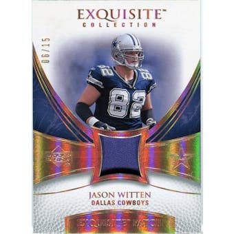 2007 Upper Deck Exquisite Collection Patch Spectrum #JH Jason Witten 06/15
