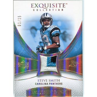 2007 Upper Deck Exquisite Collection Patch Spectrum #SS Steve Smith 01/15