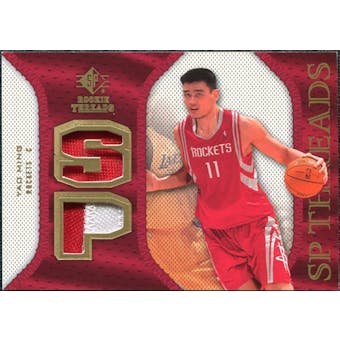 2007/08 Upper Deck SP Rookie Threads Patch #SPYM Yao Ming