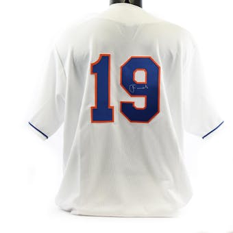 Fernando Martinez New York Mets Replica Jersey Just Memorabilia COA (Reed Buy)