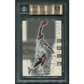 2001/02 Ultimate Collection #60 Michael Jordan #354/750 BGS 9.5 (GEM MINT)