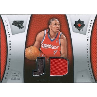 2007/08 Upper Deck Ultimate Collection Materials Rookies #JD Jared Dudley