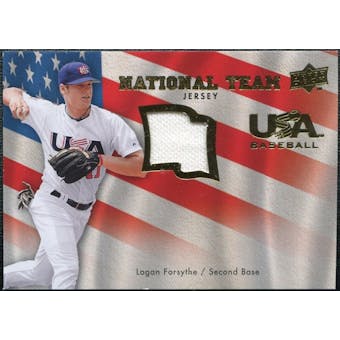 2008 Upper Deck USA National Team Jerseys #LF Logan Forsythe