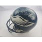 Correll Buckhalter/L.J. Smith Philadelphia Eagles Autographed Replica Helmet JSA COA #HH11638 (Reed Buy)