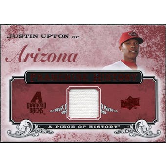 2008 Upper Deck UD A Piece of History Franchise History Jersey #FH1 Justin Upton