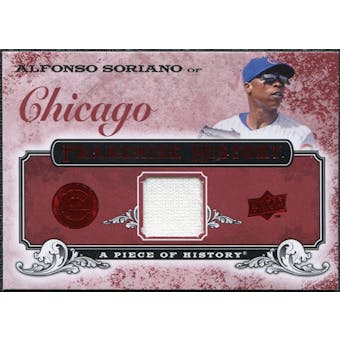 2008 Upper Deck UD A Piece of History Franchise History Jersey #FH11 Alfonso Soriano