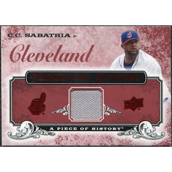 2008 Upper Deck UD A Piece of History Franchise History Jersey #FH15 C.C. Sabathia