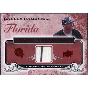2008 Upper Deck UD A Piece of History Franchise History Jersey #FH23 Hanley Ramirez