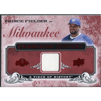 2008 Upper Deck UD A Piece of History Franchise History Jersey #FH28 Prince Fielder