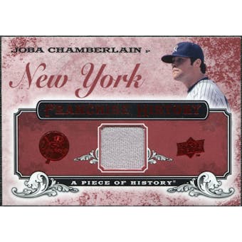 2008 Upper Deck UD A Piece of History Franchise History Jersey #FH36 Joba Chamberlain