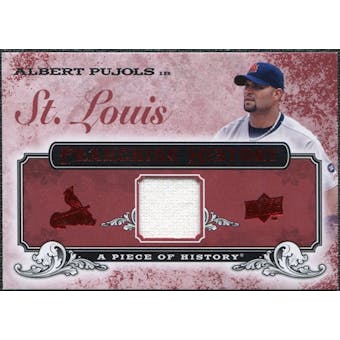 2008 Upper Deck UD A Piece of History Franchise History Jersey #FH48 Albert Pujols