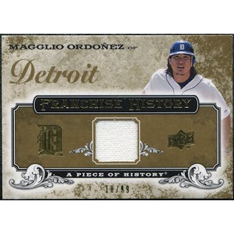 2008 Upper Deck UD A Piece of History Franchise History Jersey Gold #FH20 Magglio Ordonez /99
