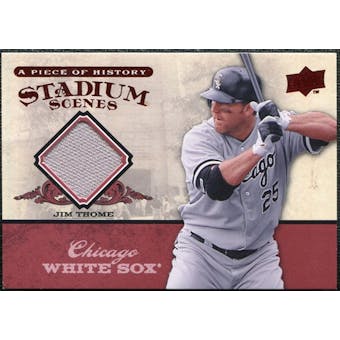 2008 Upper Deck UD A Piece of History Stadium Scenes Jerseys #SS14 Jim Thome
