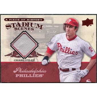 2008 Upper Deck UD A Piece of History Stadium Scenes Jerseys #SS42 Chase Utley