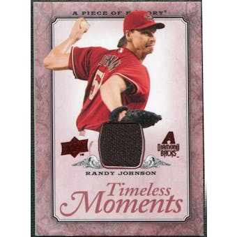 2008 Upper Deck UD A Piece of History Timeless Moments Jersey #1 Randy Johnson