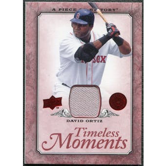 2008 Upper Deck UD A Piece of History Timeless Moments Jersey #6 David Ortiz