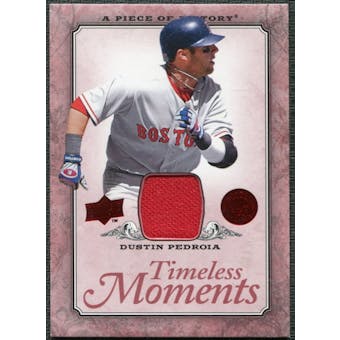 2008 Upper Deck UD A Piece of History Timeless Moments Jersey #7 Dustin Pedroia