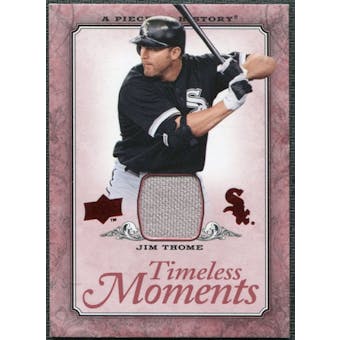 2008 Upper Deck UD A Piece of History Timeless Moments Jersey #13 Jim Thome