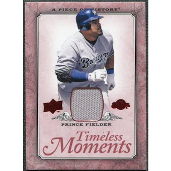 2008 Upper Deck UD A Piece of History Timeless Moments Jersey #27 Prince Fielder
