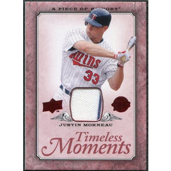 2008 Upper Deck UD A Piece of History Timeless Moments Jersey #28 Joe Mauer