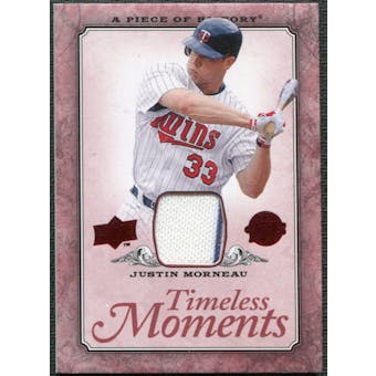 2008 Upper Deck UD A Piece of History Timeless Moments Jersey #29 Justin Morneau