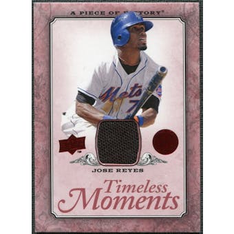 2008 Upper Deck UD A Piece of History Timeless Moments Jersey #30 Jose Reyes