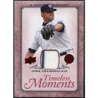 2008 Upper Deck UD A Piece of History Timeless Moments Jersey #34 Joba Chamberlain