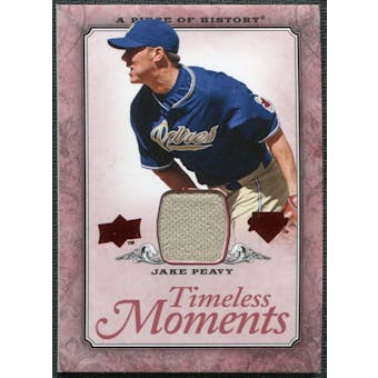 2008 Upper Deck UD A Piece of History Timeless Moments Jersey #42 Jake Peavy