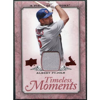 2008 Upper Deck UD A Piece of History Timeless Moments Jersey #47 Albert Pujols