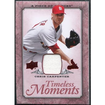 2008 Upper Deck UD A Piece of History Timeless Moments Jersey #48 Chris Carpenter