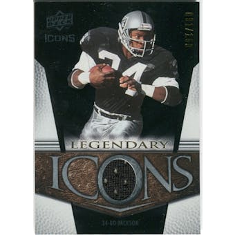 2008 Upper Deck Icons Legendary Icons Jersey Silver #LI3 Bo Jackson /150